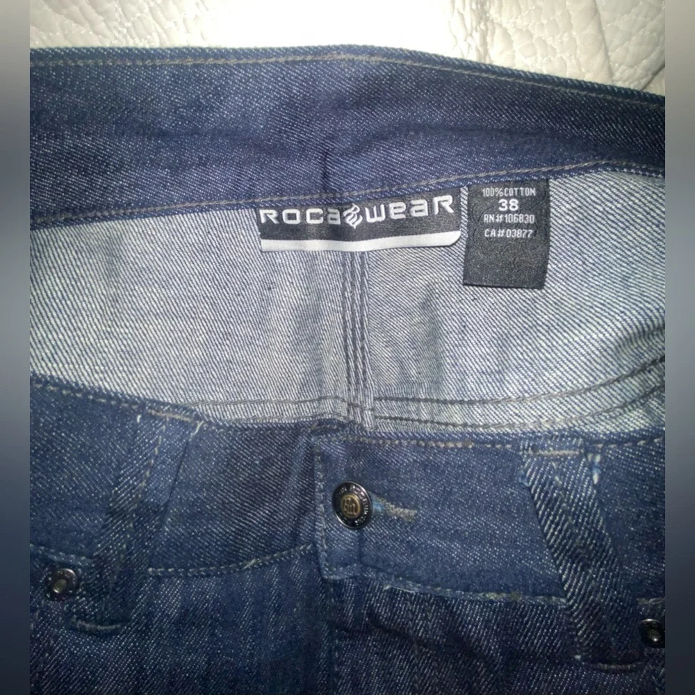 Mens vintage Rocawear baggy jeans 38X34 - Picture 5 of 7